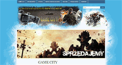 Desktop Screenshot of gamecity.com.pl