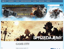 Tablet Screenshot of gamecity.com.pl